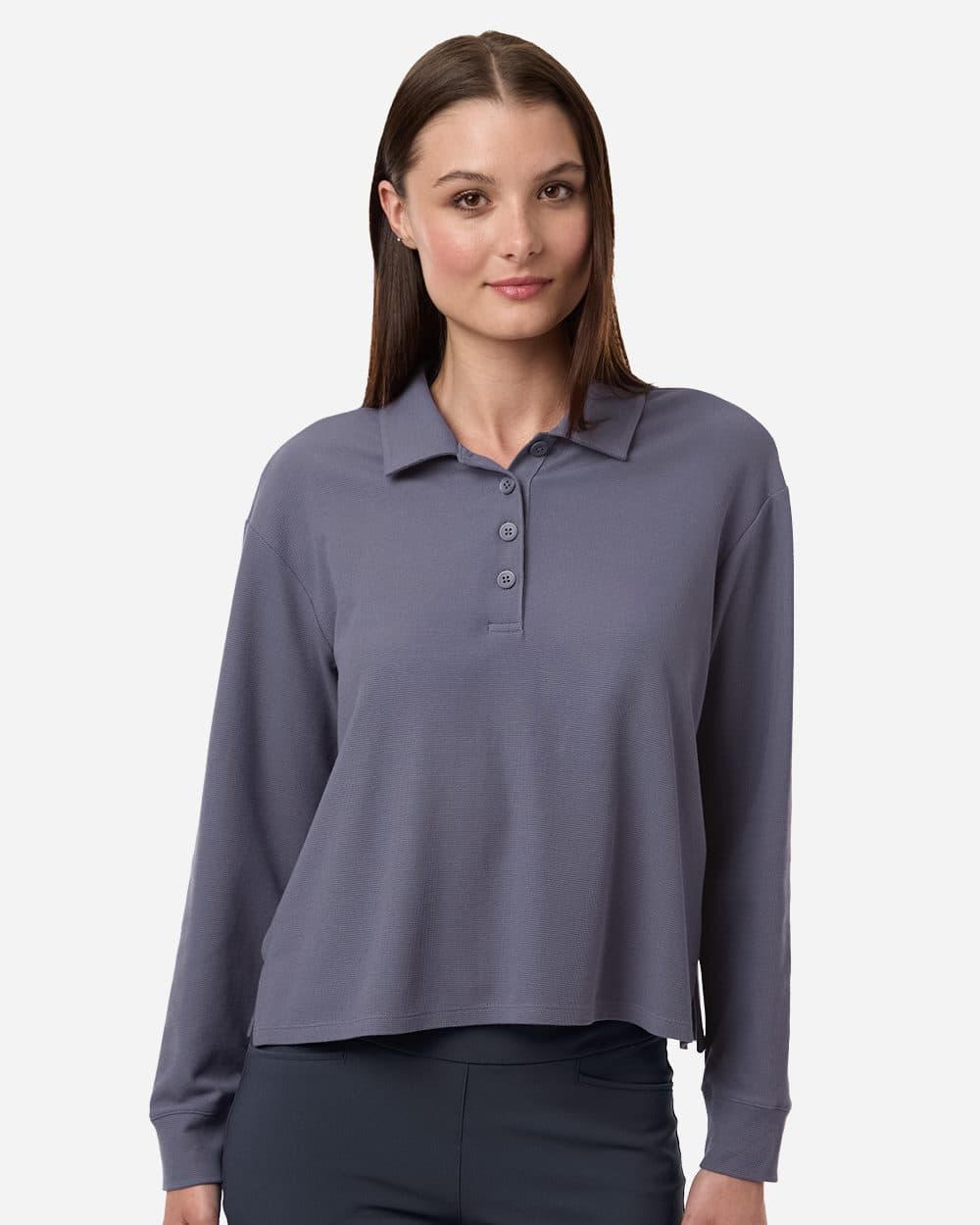 Long Sleeve Pique