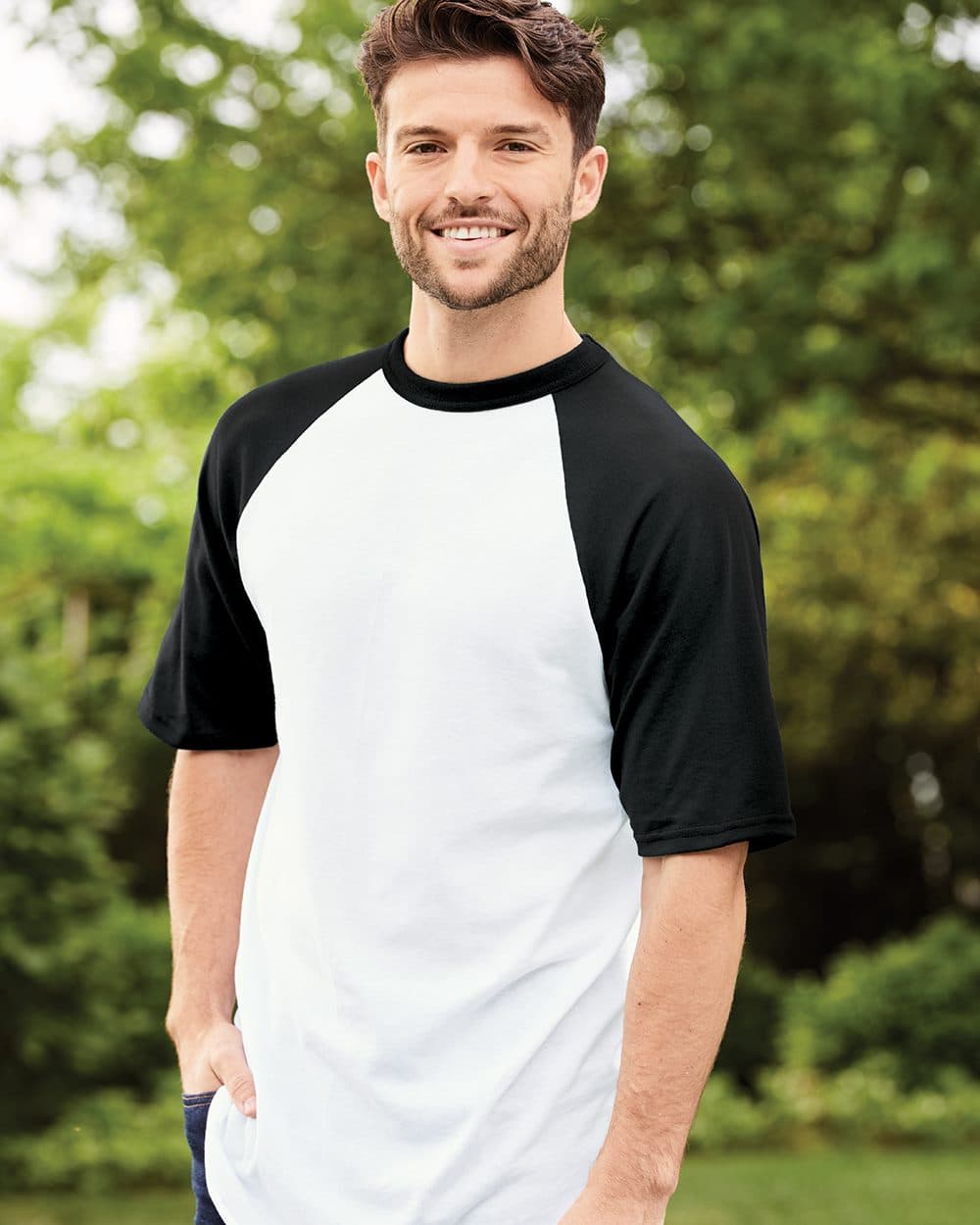 Polyester Blend Raglans
